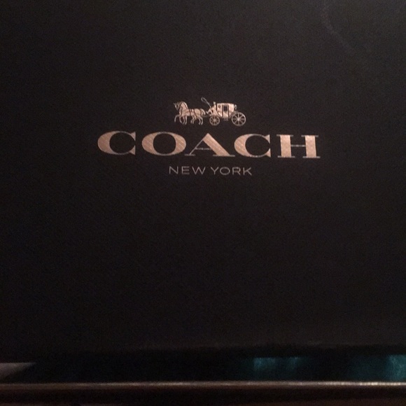 Women’s Gold Glitter Coach Wristlet - Picture 4 of 8